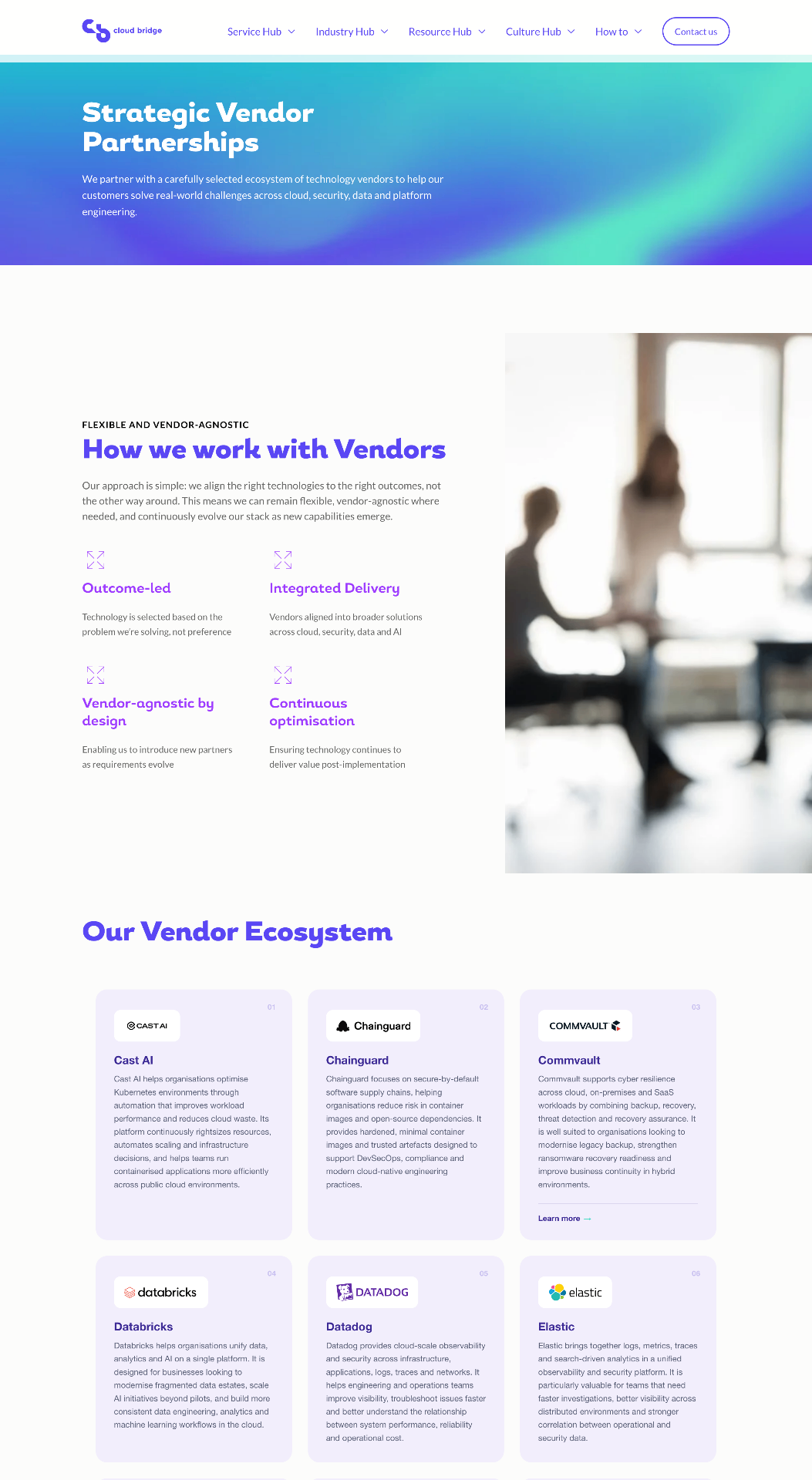 Strategic Vendor Partnerships