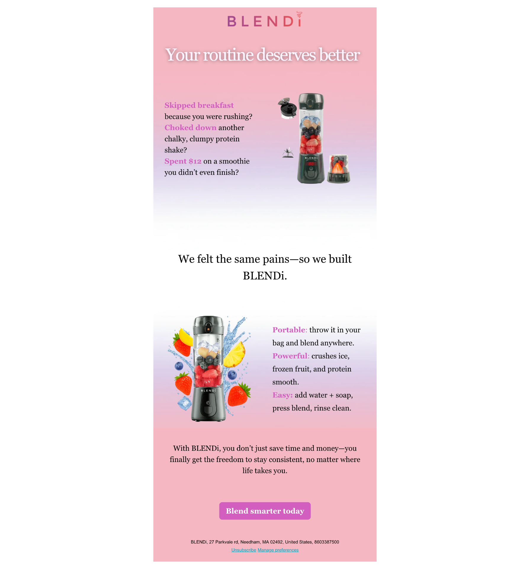 Your routine deserves better